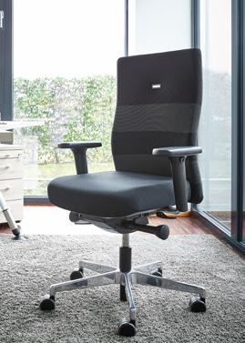 Mit einem Sitzkonzept, das zu den besten weltweit gehört, weil es eben nicht nur einen frei beweglichen Sitz umfasst sondern auch einen besonders ergonomischen Rücken.