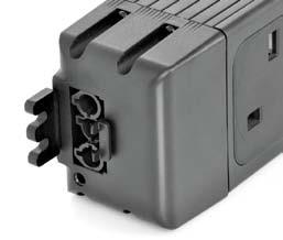 Die Profilbox kann in Kabelkanälen und Doppelböden, aber auch in Audio- und Phonomöbel oder Schaltschränke