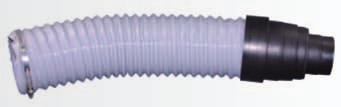 Dunstrohranschluss DN 112 zum Anschluss an Rohre Dach- Systemteile Flexibler und uv-beständiger PVc-Schlauch zum anschluss an Rohre universell passender PVC-schlauch zur Verbindung von Rohren mit