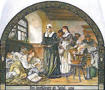 Margarete Blarer Haus, Konstanz Margarete Blarer 1493 1541 Maha Dost Anja Höfler Frauen gestalten Diakonie Bereits zu Beginn der Reformation vor 500 Jahren waren es Frauen, die wesentliche