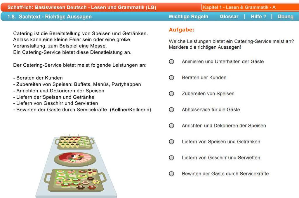 Deutsch Lernsoftware Basiswissen Deutsch