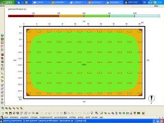 Lichtplanungen über die Software von ReluxAG Berechnung der