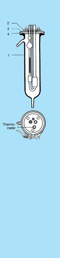 Zubehör Temperiermäntel Sollte kein Durchsicht-Thermostat vor handen sein, können die Kapillar- Viskosimeter auch in Temperiermänteln mit Hilfe von Umlauf-Thermostaten im Temperaturbereich von 0 bis