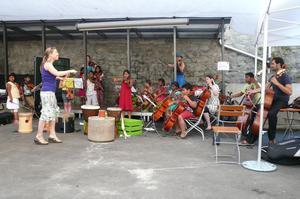 BaBeL Strings Konzert auf dem Stadt auf Achse : Achsen-Tag