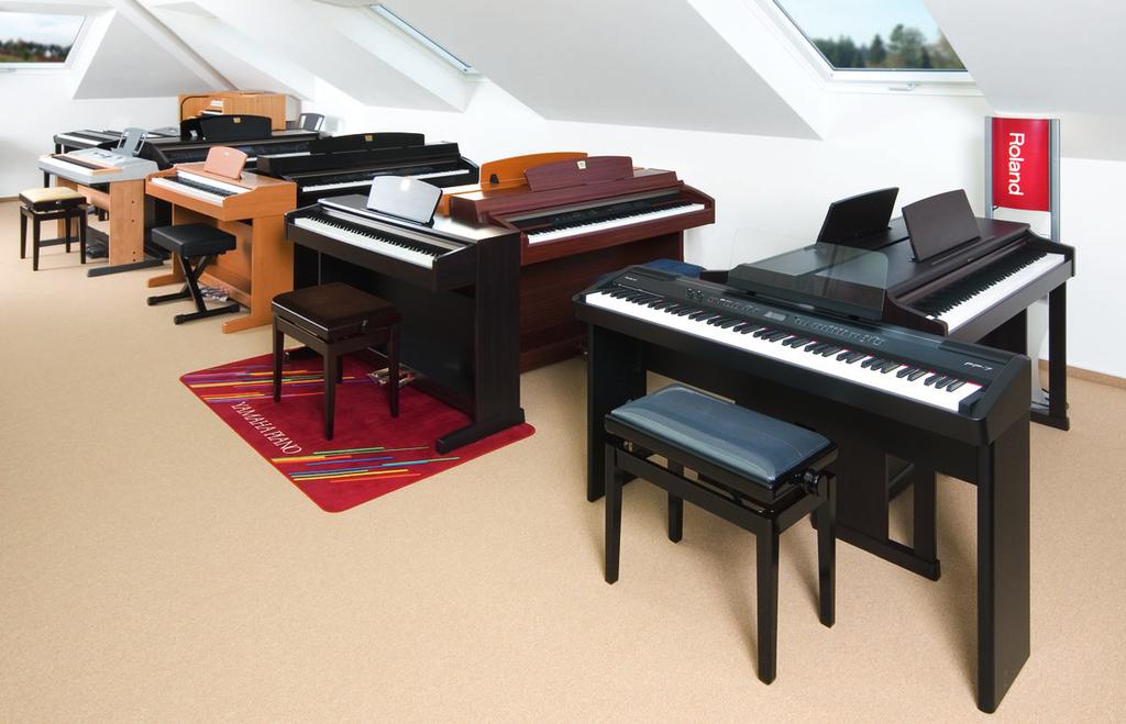 Digital-Pianos haben sich in den letzten Jahrzehnten zu einer eigenständigen Instrumentengattung entwickelt.