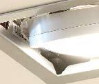 SHOPLIGHTING KARDAN 3 x SD-TG Einbaustrahler Kardan SD-TG Einbau-Downlight, rechteckig, mit kardanisch schwenkbaren Lampenmodul(en) für Natriumdampflampen.