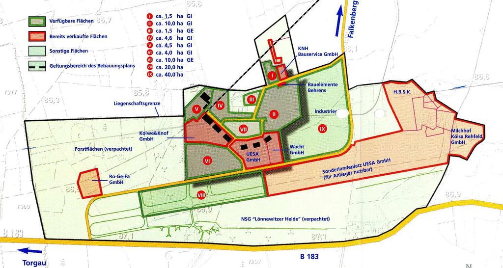 Bebauungsplan Industrie- und