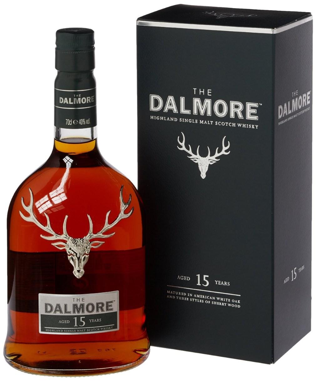 Bezeichnung: Single Malt Scotch Whisky Alter: 12 Jahre 0.7 Liter 46 % vol Dalmore 15 Jahre Komplexer Körper mit süßer Vanille, Nelken und einer Prise Zimt.