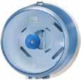 156 N592 T9 1 14937 Toilettenpapier-Spender Tork, SmartOne Mini Single, Einzelblatt Kunststoff blau