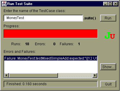 Test ausführen Ist die Implementierung abgeschlossen, kann der Testfall zur Validierung benutzt werden indem er ausgeführt wird.