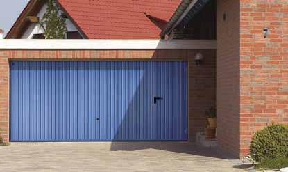 9 Türen Alternativer Zugang. Nebentüren, Schlupftüren. Wenn bei Ihrer Garage ein zweiter Zugang vorhanden ist, dann planen Sie gleich eine passende Nebentür mit ein.
