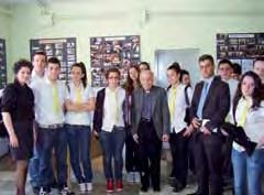 bërë një vizitë gjimnazit "Atë Pjetër Meshkalla" në Shkodër.