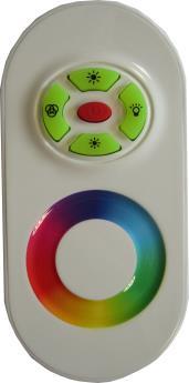 Der Controller MODTR33 kann genutzt werden, um RGB oder einfarbige LED-Systeme zu steuern (Helligkeitsregelung / Blinken / Automatisierte Helligkeitsänderung).
