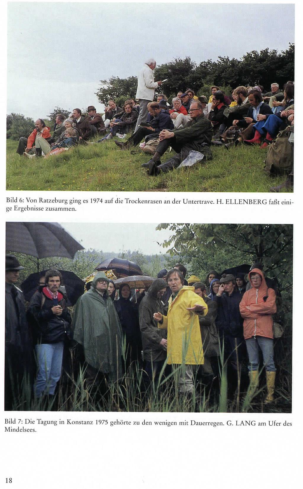 Bild 6; Von Ratzeburg ging es 1974 auf die Trockonrascn an