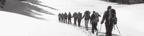 Polysportive Woche Splügen: Skitouren - Schneeschuh laufen - langlaufen Datum: SO - FR, 25. Februar - 02.