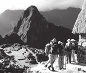 attention on approaching one of the most important archeological wonders of the world - Machu Picchu.