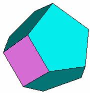 0 6/6 P4-3/6 1/2 6/6 P5-3/6-1/2 6/6 P6 0 0 6/2 P7 0 0-6/2 1312 Erweitertes Rhombendodekaeder Das erweiterte Rhombedodekaeder ist ein raumfüllendes Polyeder, d.h. durch Aneinanderlegen dieser Polyeder kann der dreidimensionale Raum lückenlos gefüllt werden.