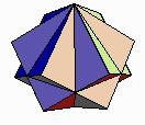 zueinander duale Polyeder zur Konstruktion von Verbundkörpern verwendet. Zum Beispiel ergibt der Verbund von zwei Tetraedern das Sterntetraeder, Stella Octangula, auch achteckiger Keplerstern genannt.