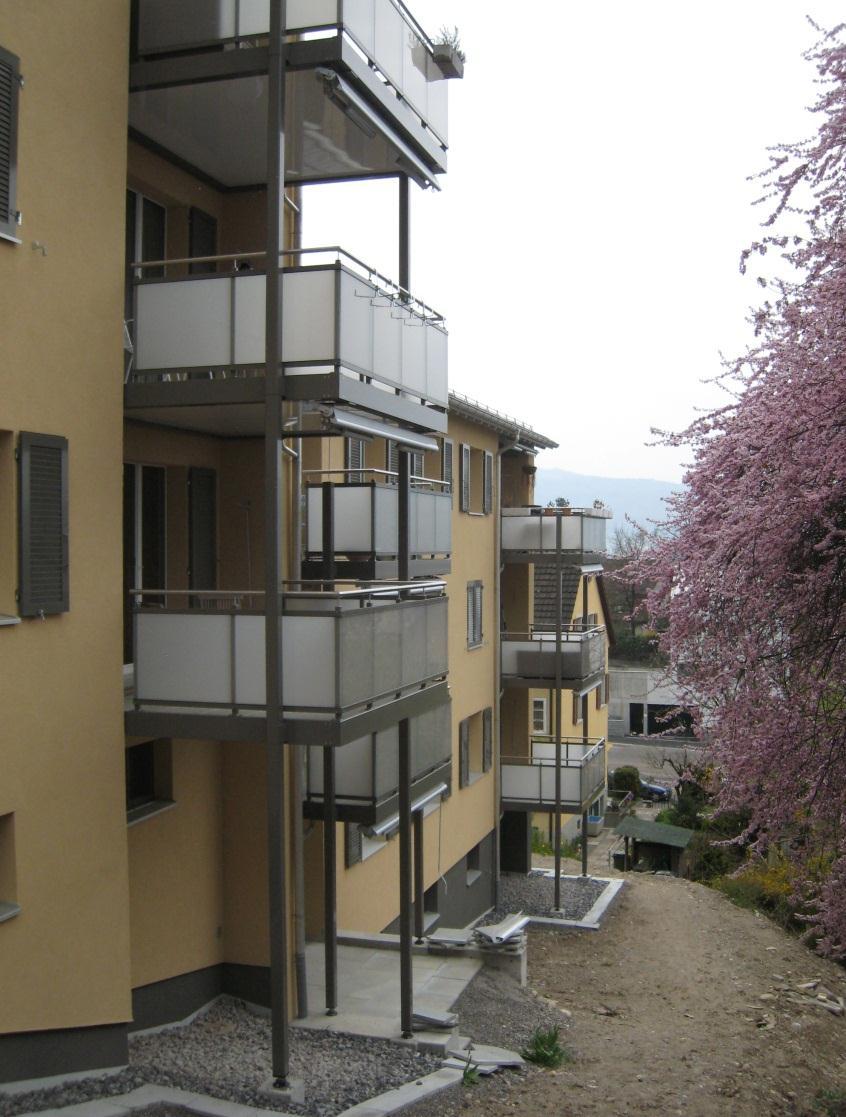 System-Balkone mit Geländer Objekt:
