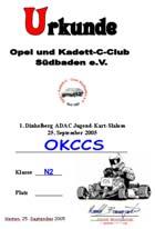 7. Dinkelberg ADAC-Jugend-Kart-Slalom 2011 Opel + Kadett C Club Südbaden e. V.