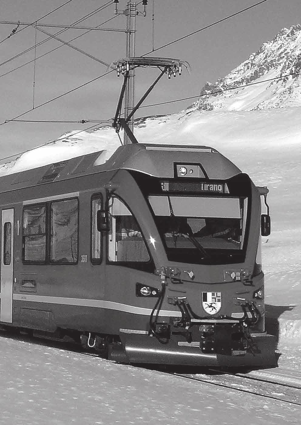 Dampfschneeschleuder Anläßlich des Jubiläums 100 Jahre Berninabahn legen wir das Modell der selbstfahrenden Bernina-
