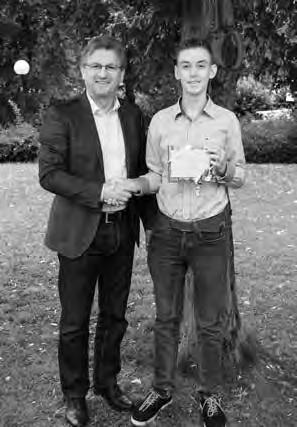 Rathaus-info Auszeichnung für junge Leute im Rathaus Ausgezeichnet im Rathaus Stockheim wurde Victor Birkner aus Burggrub.