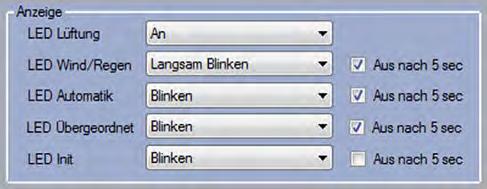 forskellige blinkkoder.