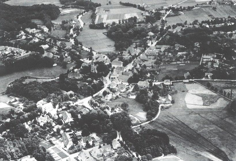 Rückblick Luftbild 1933, Quelle: Brandes W.