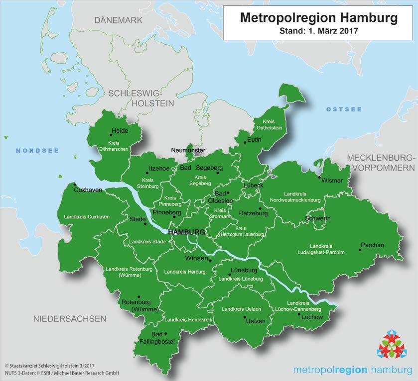 MRH in Zahlen (bisher) 4 Bundesländer 20 (19) (Land-)kreise / kreisfreie Städte ca. 1.100 Orte ca.