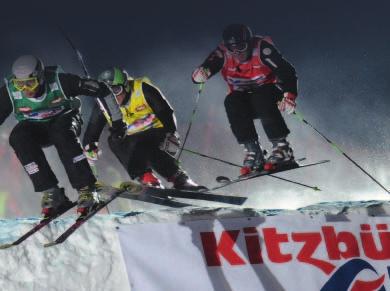 Audi FIS Ski Cross World Cup 2012 Am 7. Jänner 2012 ist es wieder so weit: Frei nach dem Motto Adrenalin pur! fi ndet in Oberndorf/St. Johann in Tirol der bereits 4.