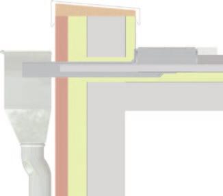 Stromversorgung der Dachgullys mit 24-V- Spannung.