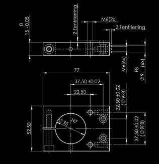 Klemmschraube, 2 Zentrierringe Zentrierring 9 h7 4 6,40 Bezeichnung: JKS-035 ZR9 Ident.-Nr.