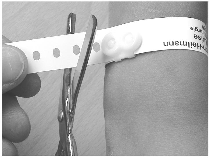 Die Vorzüge des LaserBand Patientenarmbandes auf den Punkt gebracht: Transparente