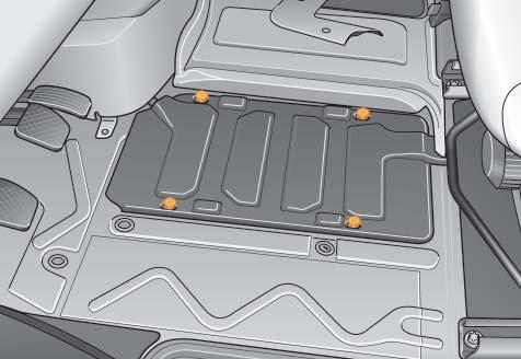 FAHRZEUGELEKTRIK Hinweise zum Abklemmen der Batterie Bei einigen Fahrzeugmodellen ist die Fahrzeugbatterie nicht im