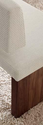 Corner bench P365-42C4L IMPULS Fabric: Rome sand Connecting bench P348-42C4R IMPULS Fabric: