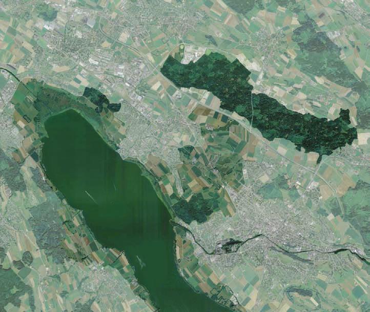 Vision «Doppelstadt am Greifensee» Dem landschaftsorientierten Freiraum zwischen Nänikon und Uster kommt in der Vision «Doppelstadt am
