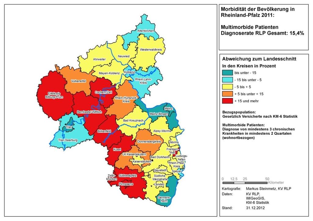 60 Kreisatlas zur vertragsärztlichen Versorgung: Region
