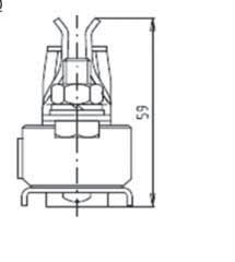 NH-U-Sicherungsunterteile / Fuse-Bases 90 V NH-U-Sicherungsunterteile NH-U-Fuse-Bases NH 0 1-polig / 1-pole IEC