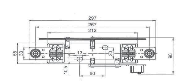 NH-U-Sicherungsunterteile / Fuse-Bases 1500 V NH-U-Sicherungsunterteile NH-U-Fuse-Bases NH Anschlussschraube M1 x 0 IEC 09- Verpackung / Packing Stück / pieces Voltage Artikel Nr. Article No.