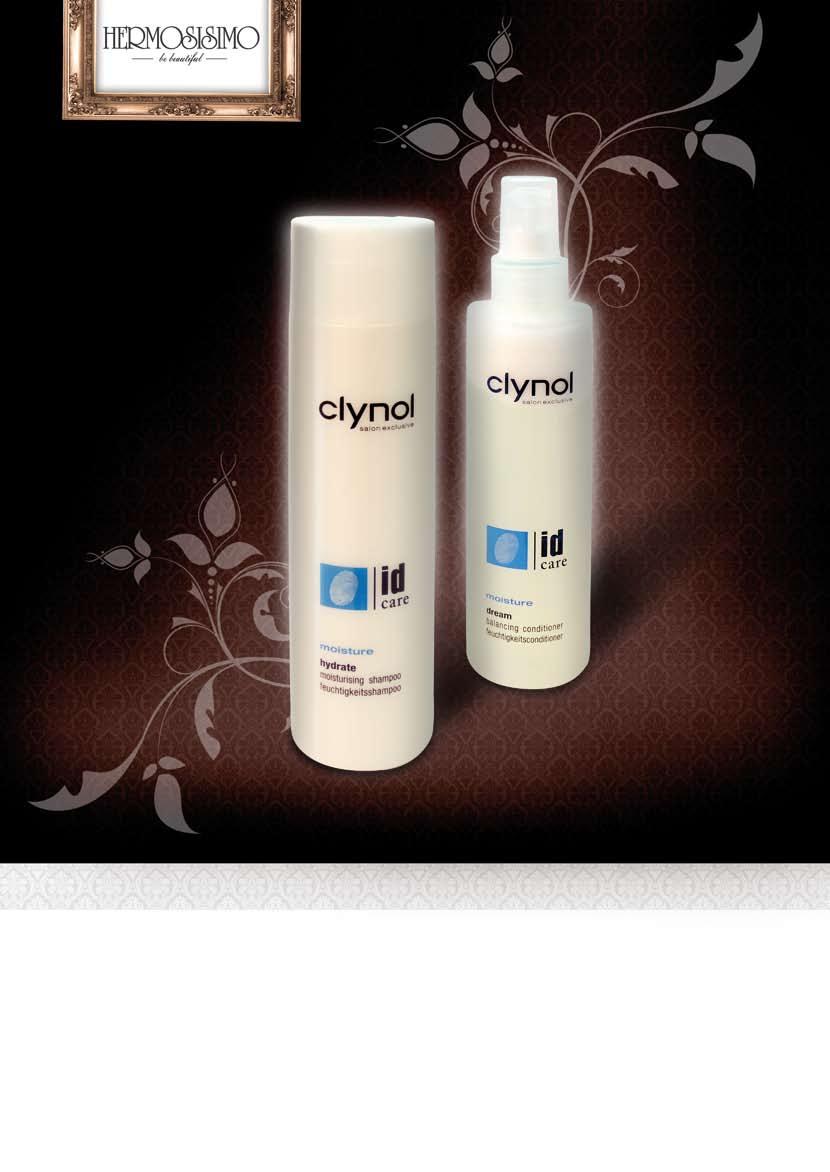 Clynol Feuchtigkeits Shampoo Hydrate Gleicht die Feuchtigkeitsbalance aus und spendet dem Haar Geschmeidigkeit, Elastizität und Glanz.