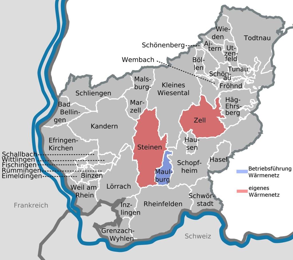 Energieversorgungsgesellschaft mit der Stadt Titisee- Neustadt 2012 Mai: Stromnetzübernahme der EvTN; August: Gründung der Stuttgarter