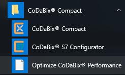 2017/10/14 12:37 3/9 Installation von CoDaBix Compact Wenn Sie Ihre CoDaBix Compact-Installation zu einem späteren Zeitpunkt ändern möchten (z. B.