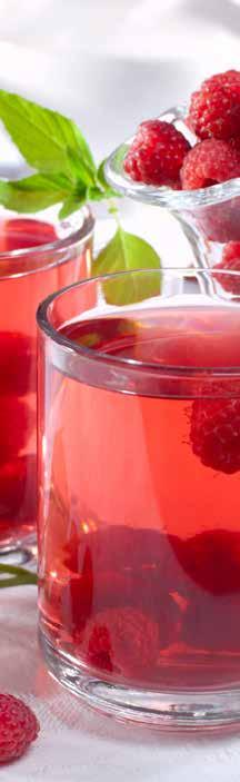 YANA RASPBERRY RADIANCE ICED TEA PORTIONEN: 2 Bio-Himbeer-Tee (Beutel oder lose) 600ml Wasser ½ Tasse Eiswürfel 1 Teelöffel Zucker ¼ Teelöffel Ingwerpuder 1 Teelöffel Naturhonig ¼ Tasse Himbeeren