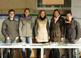 VERBANDSLEBEN Zum Semesterbeginn verteilte die Hochschulgruppe Köln 500 Goodie-Bags an mehreren Standorten Hochschulgruppe Münster startete ebenfalls mehrere Marketing-Aktionen zum Semesterbeginn 500