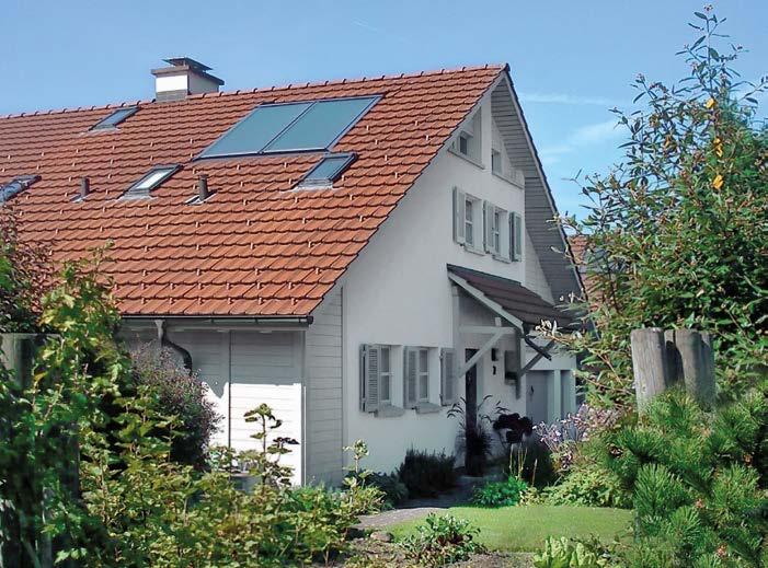 Solarsysteme für Einfamilien- und kleine Mehrfamilienhäuser QUICKSOL Warmwasser Solares Warmwassersystem mit