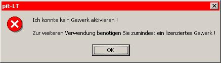 Frage: Wir haben nach erfolgreichem Test der Demoversion die Version pit LT bestellt. Wie können wir die gelieferten Freischaltcodes eingeben?