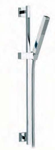 KUATRO 4773 S 212091 Stange Kuatro 640 mm, ohne Brauseset Shower bar without