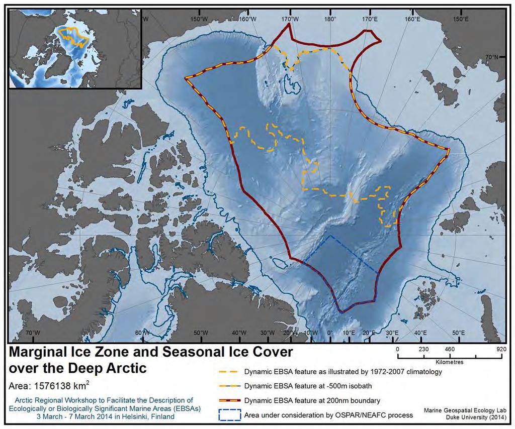 Workshop zur Beschreibung von EBSAs in der Arktis: The