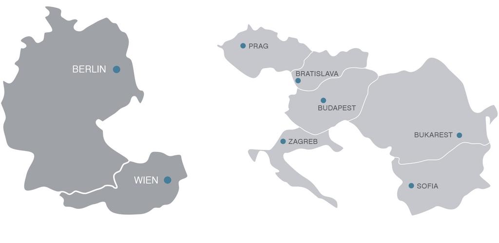 Robustes Geschäftsmodell Ertrags- und cashflowstarkes Portfolio 62,7 % 37,3 % Österreich Deutschland Gesamtfläche in Tausend m² 259,8 438,5 Buchwert in EUR Mio.