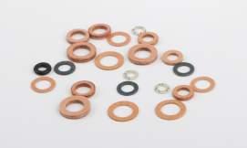 Dichtungen Sortiment M3 - M6 Sealing rings sorted M3 - M6 Joints filetage